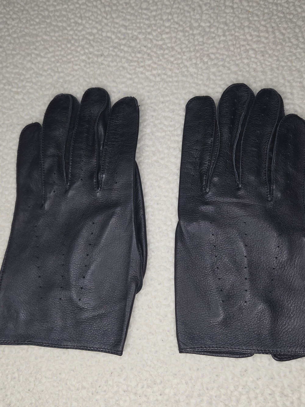 Women's Coach Leather Gloves Size Small